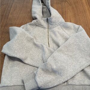 Vuori Light Gray Hoodie